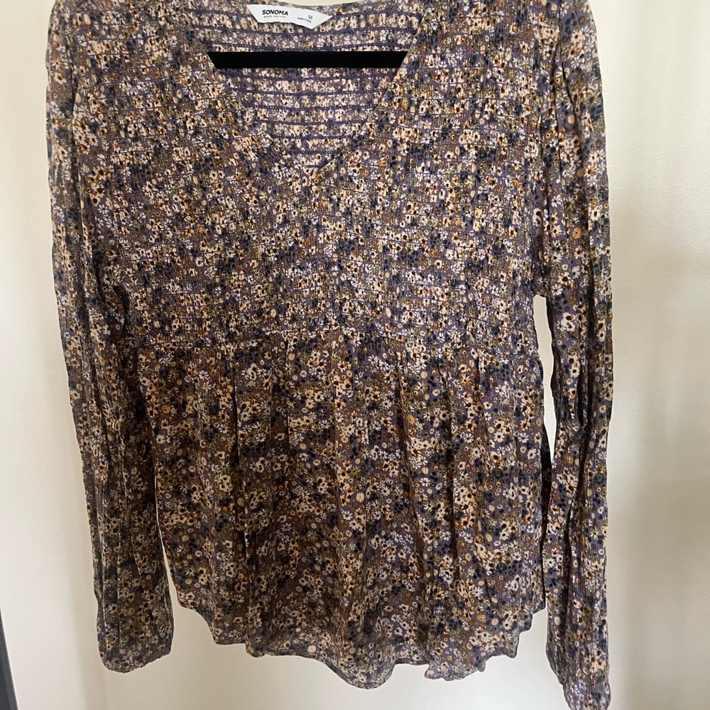 Floral Long Sleeve Dress